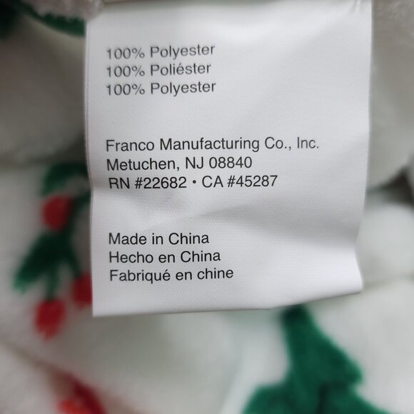 Rudolph Red-Nosed Reindeer Oversized Plush Throw Blanket 60" x 70" Christmas - Picture 9 of 16